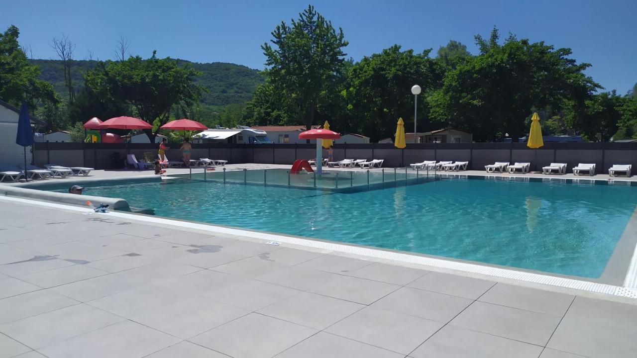 Mobil-Home Du Lac De Foix Exterior foto