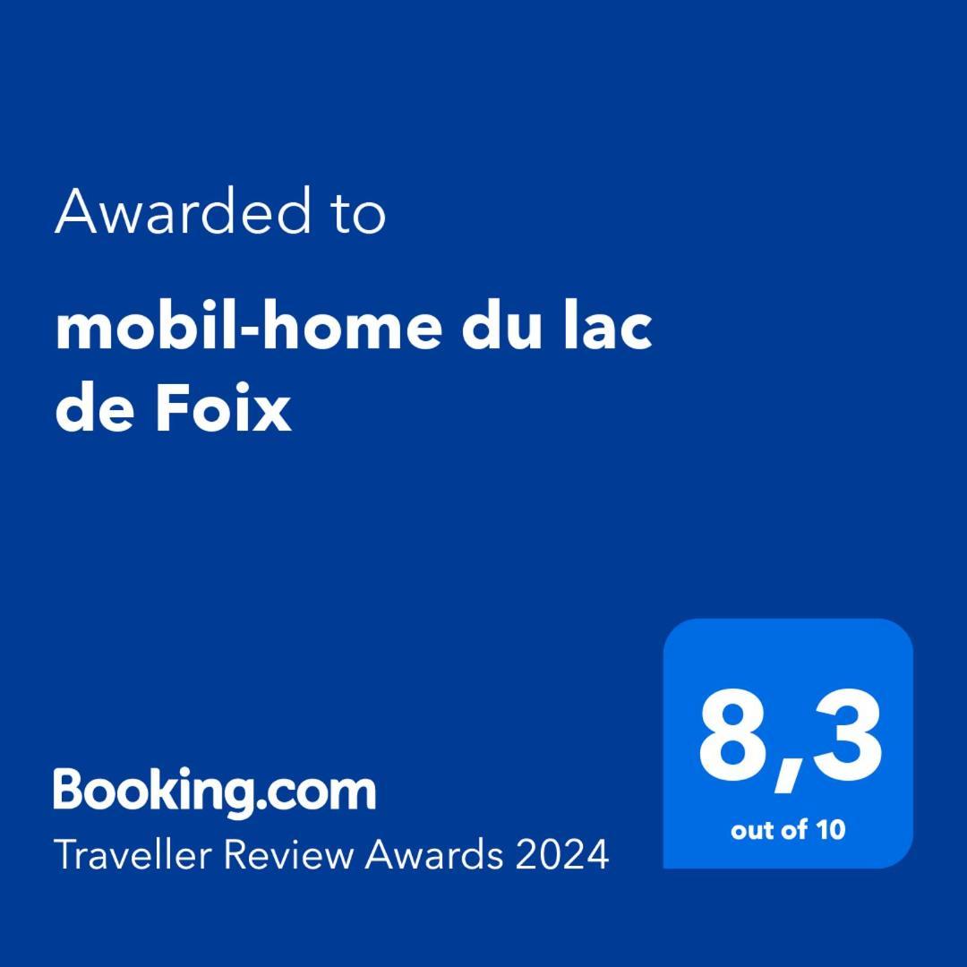 Mobil-Home Du Lac De Foix Exterior foto